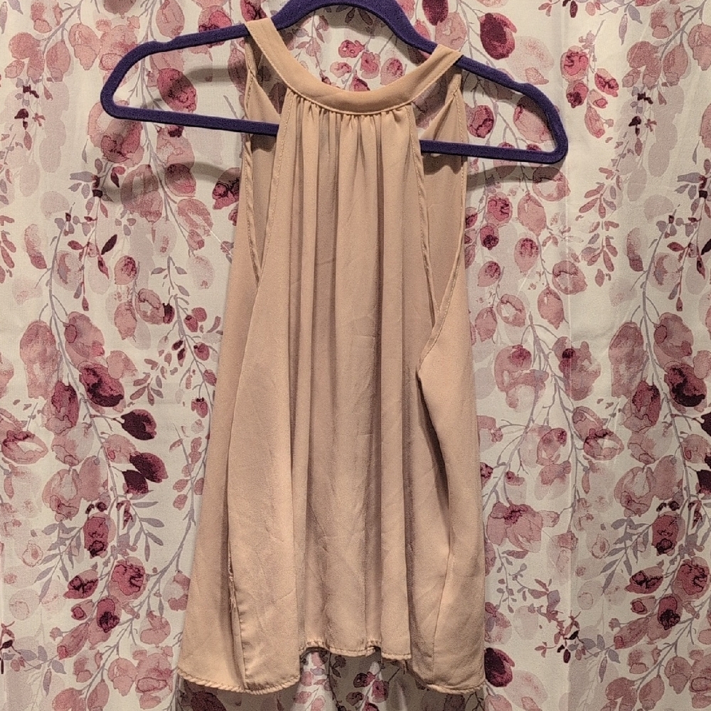 Boaz Elegant Cream Sleeveless Top